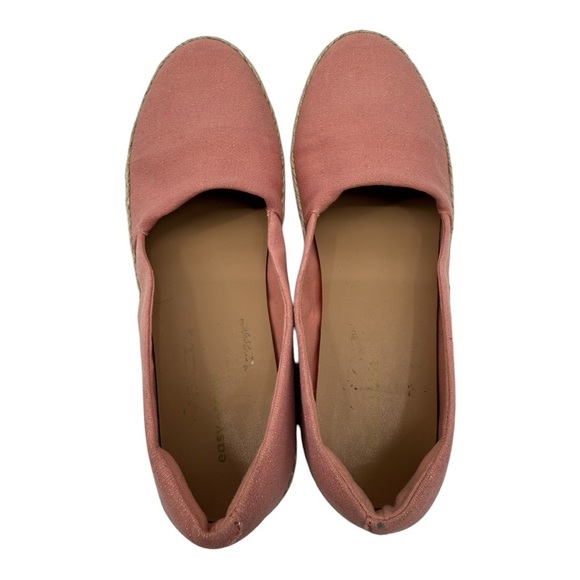 EASY SPIRIT SEHERA JUTE WRAPPED FLAT IN MOONLIGHT PEACH GOLD NWOT - Picture 3 of 5